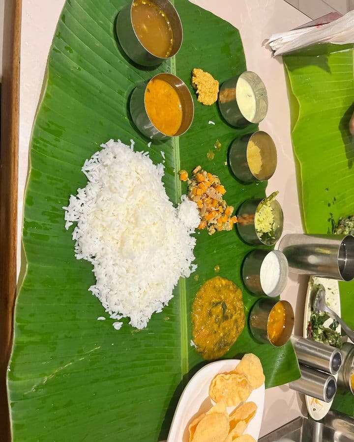 tried some authentic andhra food, blr